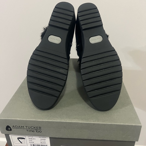 Adam Tucker By Me Too Noble14 Black Bootie 9.5 - Picture 3 of 4